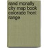 Rand McNally City Map Book Colorado Front Range