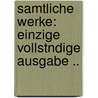 Samtliche Werke: Einzige Vollstndige Ausgabe .. by Johann Joachim Winckelmann