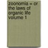 Zoonomia = or the Laws of Organic Life Volume 1