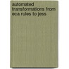 Automated Transformations From Eca Rules To Jess by Nieko Maatjes