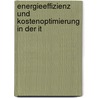 Energieeffizienz Und Kostenoptimierung In Der It by Peter Stelzhammer