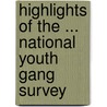 Highlights of the ... National Youth Gang Survey door United States Government