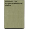 Leibniz Und Kant: Erkenntnistheoretische Studien by Jurgen Mittelstrass