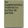 Lsc Supplementary Material T/A Puntos de Partida door Sharon Foerster