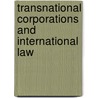 Transnational Corporations and International Law by Alice De Jonge