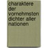 Charaktere Der Vornehmsten Dichter Aller Nationen