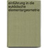 Einführung in die euklidische Elementargeometrie