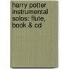 Harry Potter Instrumental Solos: Flute, Book & Cd door Alfred Publishing