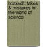 Hoaxed!: Fakes & Mistakes in the World of Science