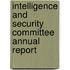 Intelligence and Security Committee Annual Report