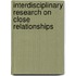 Interdisciplinary Research on Close Relationships