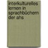 Interkulturelles Lernen In Sprachbüchern Der Ahs