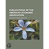 Publications of the American Economic Association