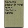 American English in Mind Level 4 Teacher's Edition door Jeff Stranks