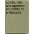 Comte, Mill, and Spencer: an Outline of Philosophy