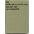 Die Volkswirtschaftlichen Kosten Von Umweltpolitik