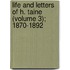 Life And Letters Of H. Taine (Volume 3); 1870-1892