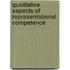 Qualitative Aspects of Representational Competence