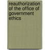 Reauthorization of the Office of Government Ethics door United States Congressional House