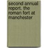 Second Annual Report. the Roman Fort at Manchester