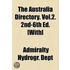 The Australia Directory. Vol.2. 2nd-6th Ed. [With]