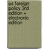 Us Foreign Policy 3rd Edition + Electronic Edition