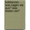 kobilanzen - Was sagen sie aus? Was leisten sie? by Ines Munoz Zuniga