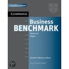 Business Benchmark Advanced Teacher's Resource Book door Guy Brook-Hart