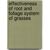 Effectiveness of root and foliage system of grasses by Gandhiv Kafle