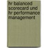 Hr Balanced Scorecard Und Hr Performance Management