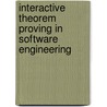 Interactive Theorem Proving in Software Engineering door Florian Kammüller