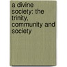 A Divine Society: The Trinity, Community And Society door Dave Andrews