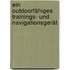 Ein outdoorfähiges Trainings- und Navigationsgerät