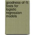 Goodness-of-fit Tests For Logistic Regression Models