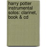 Harry Potter Instrumental Solos: Clarinet, Book & Cd by Alfred Publishing