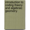 Introduction to Coding Theory and Algebraic Geometry door Jacobus Hendricus Van Lint