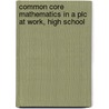 Common Core Mathematics In A Plc At Work, High School door John A. Carter