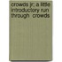 Crowds Jr; A Little Introductory Run Through  Crowds