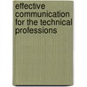 Effective Communication for the Technical Professions door Jennifer MacLennan