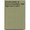 Ground Water at Yucca Mountain: How High Can It Rise? door Panel on Coupled Hydrologic/Tectonic/Hyd