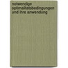 Notwendige Optimalitatsbedingungen Und Ihre Anwendung door Wolfgang Warth