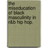 The Miseducation Of Black Masculinity In R&B Hip Hop.