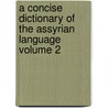 A Concise Dictionary of the Assyrian Language Volume 2 door William Muss-Arnolt