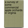 A Survey of Some Commercial Apple Orchards in Virginia by Alfred Washington Drinkard