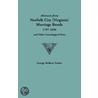 Abstracts From Norfolk City Marriage Bonds [1797-1850] door David Tucker