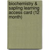 Biochemistry & Sapling Learning Access Card (12 Month) door Sapling Learning
