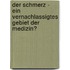 Der Schmerz - Ein Vernachlassigtes Gebiet Der Medizin?