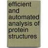 Efficient and Automated Analysis of Protein Structures door Tolga Can