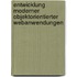 Entwicklung moderner objektorientierter Webanwendungen