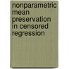 Nonparametric Mean Preservation in Censored Regression by Cédric Heuchenne